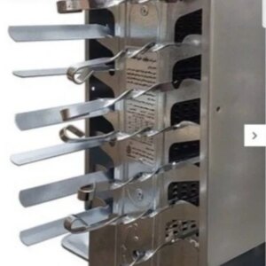 کباب پز گازی ایستاده ضیافت 16 سیخ موتور دار
