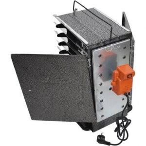 کباب پز گازی ایستاده ضیافت 16 سیخ موتور دار