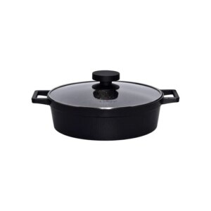 سرویس قابلمه 8 پارچه یونیک مدل دیاموند مشکی UN-8500